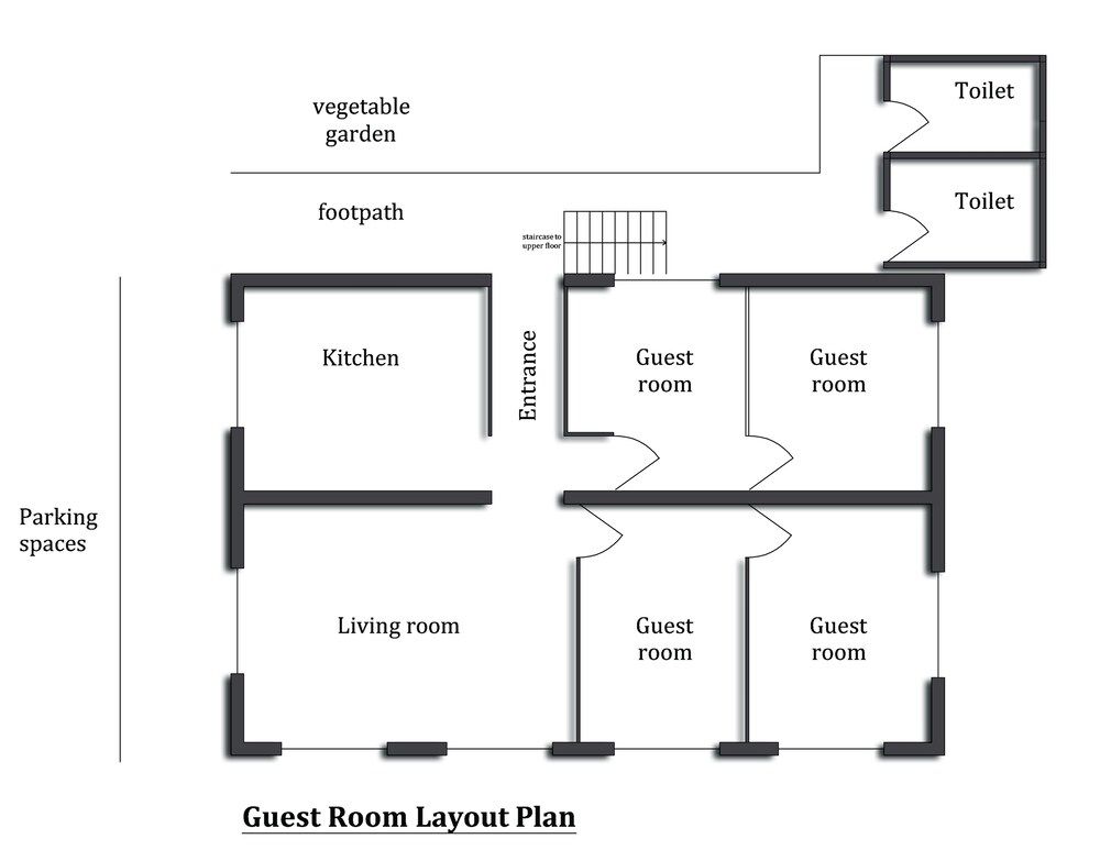 Thuji Homestays Traditional Twin Room 2