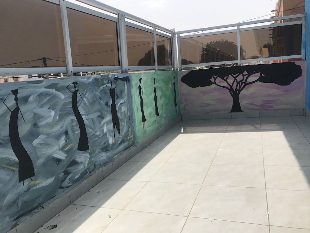 Blue Residence Deluxe Double Room, 1 Bedroom, Courtyard View 7