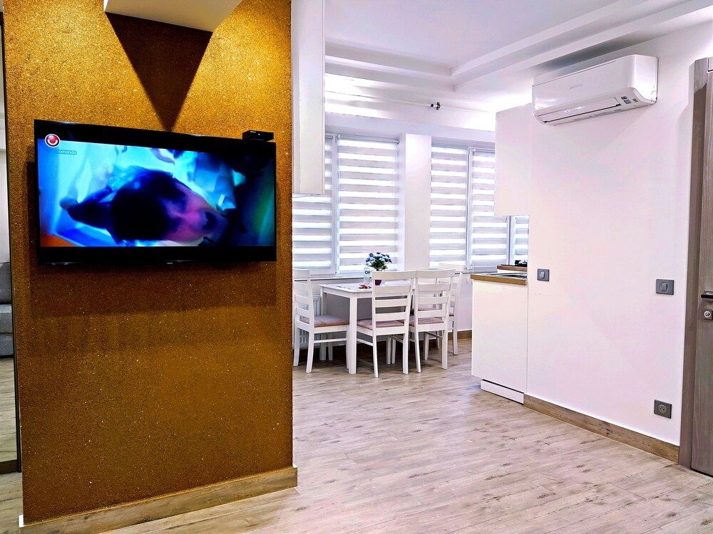 2BR&LIVING center city CHISINAU Standard Apartment, 1 Queen Bed with Sofa bed, Kitchen 3