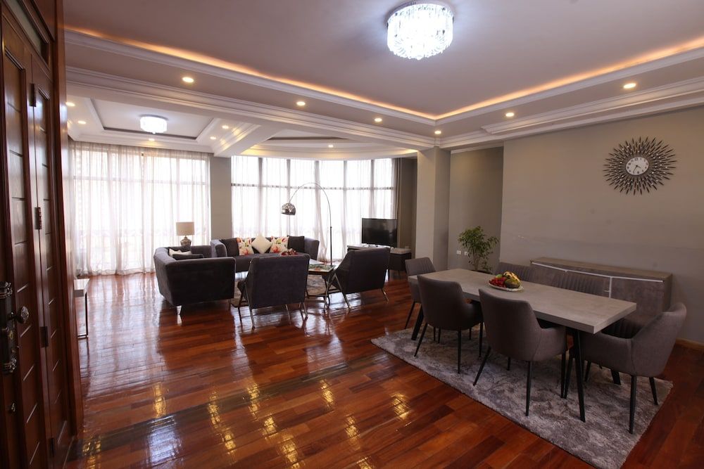 Geza Apartment Hotel Family Suite, Multiple Beds, Smoking, Kitchen 5