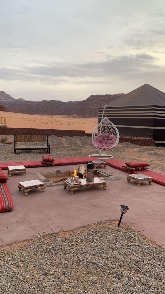 undefined Wadi rum sunset camp 4
