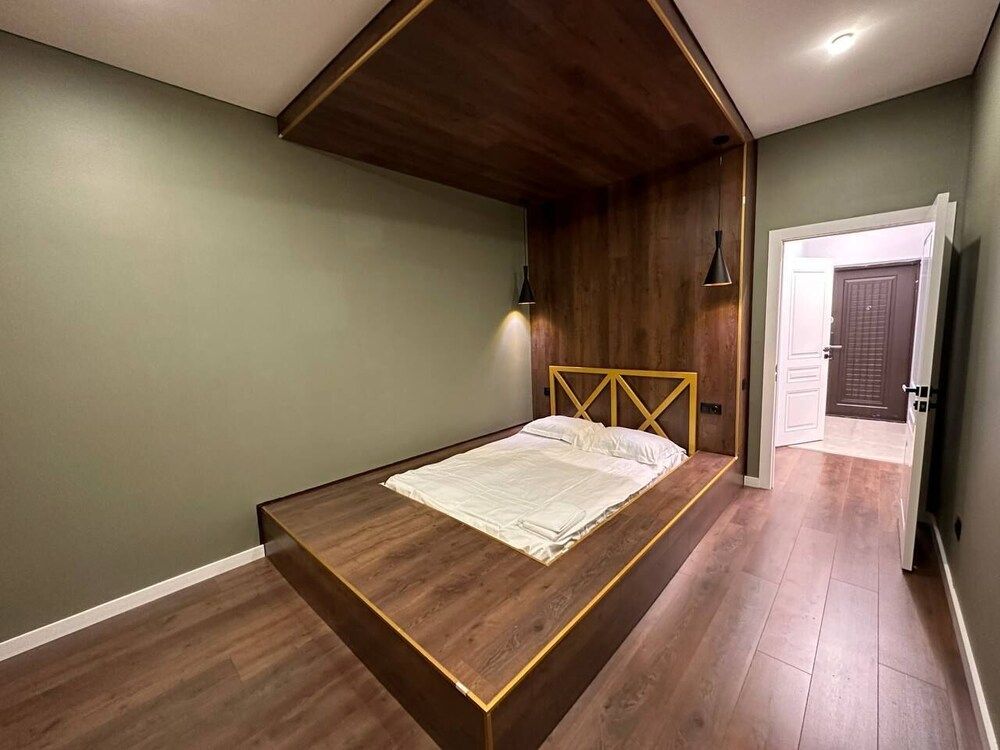 Prego apartments Almatau Design Studio, 1 Bedroom, Refrigerator & Microwave, City View