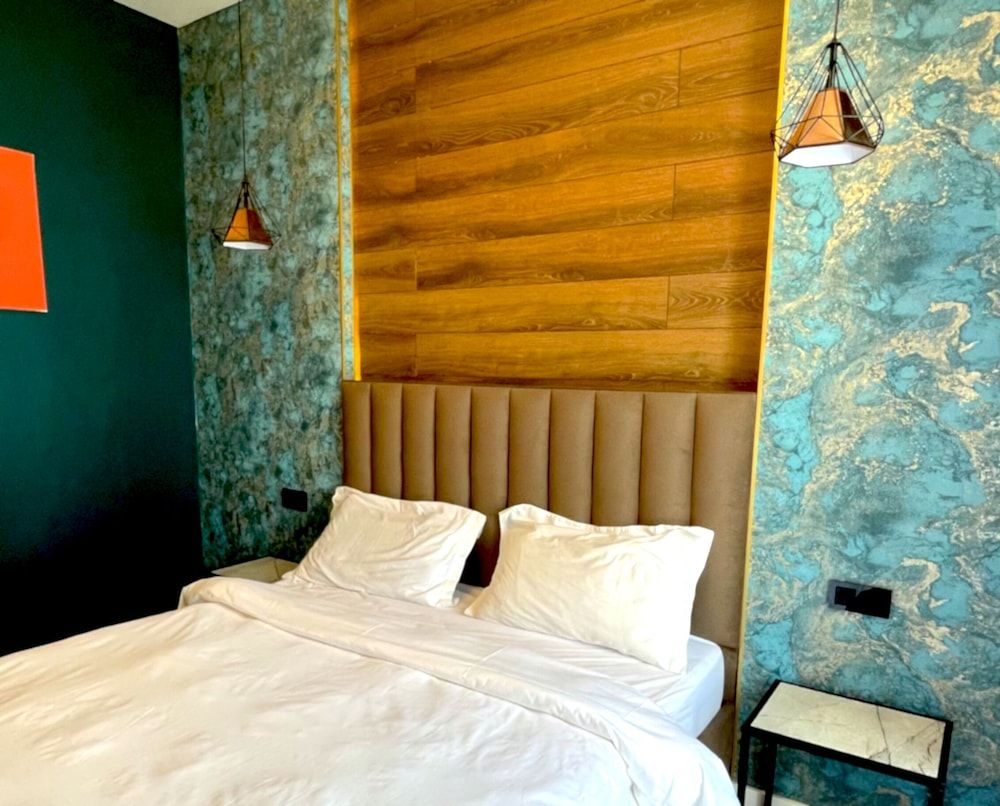 Prego apartments Almatau Design Studio, Refrigerator & Microwave 2