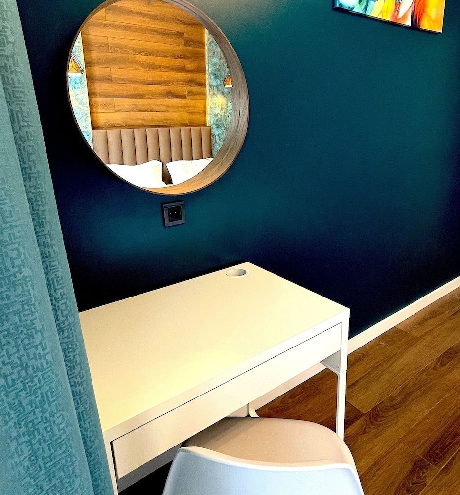 Prego apartments Almatau Design Studio, Refrigerator & Microwave 8