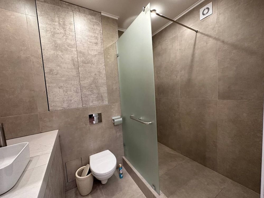 Prego apartments Almatau Design Studio, 1 Bedroom, Refrigerator & Microwave, City View 5