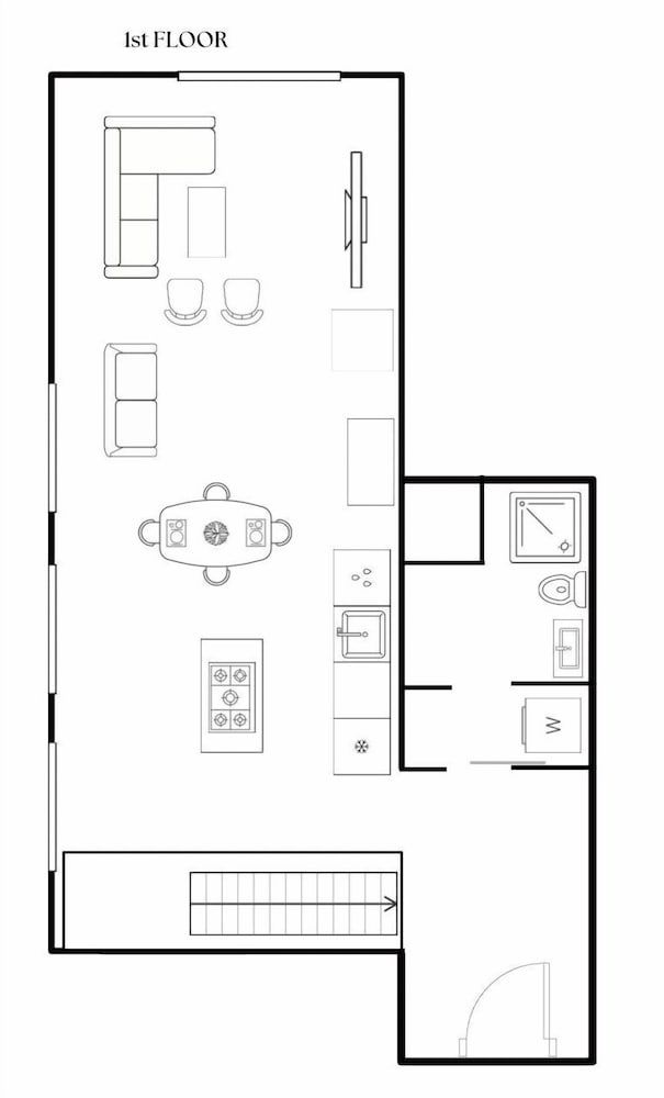 Room layout blue print