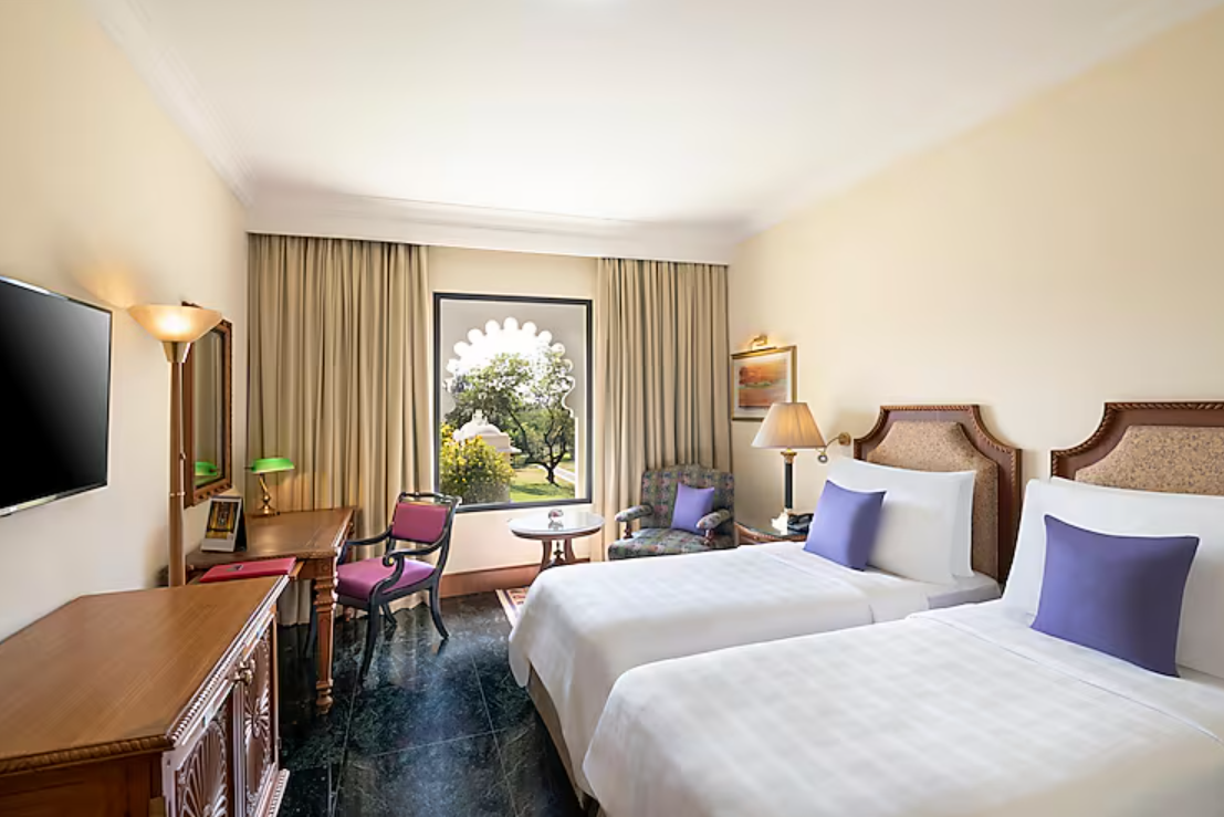 Trident Udaipur Deluxe Garden View Room Twin
