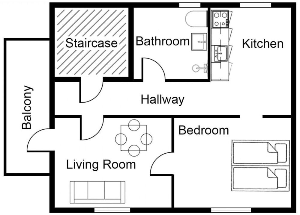 Balcony Apt Central in Copenhagen 50M to Metro Apartment 66
