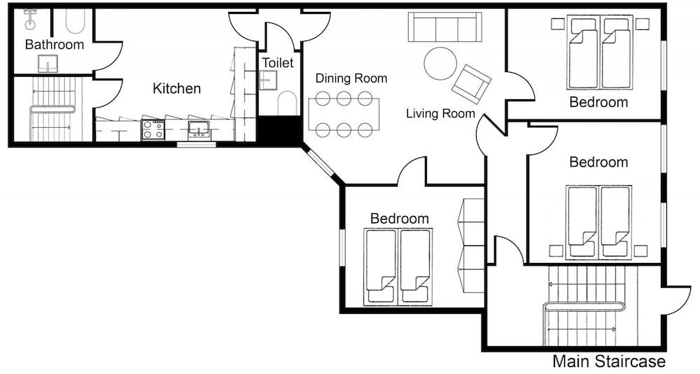 140sqm Beautiful Apartment Heart of CPH Apartment 53