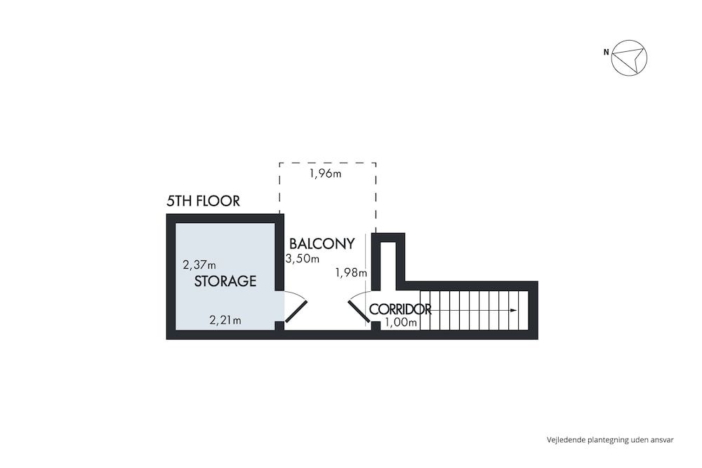 Room layout blue print