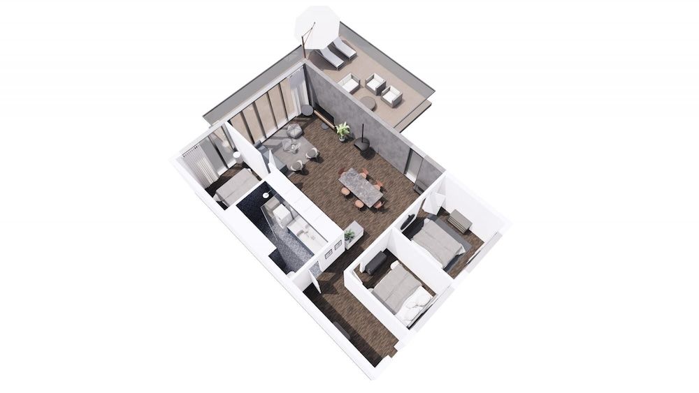 High-end Design Heart of CPH Apartment 74