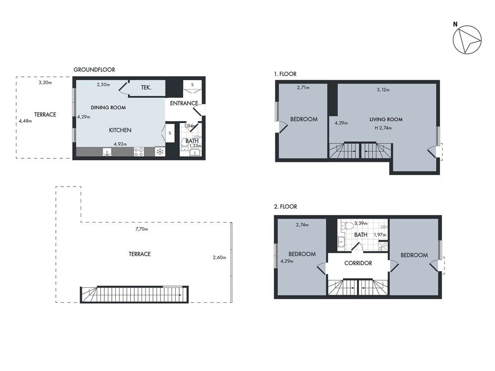 Room layout blue print