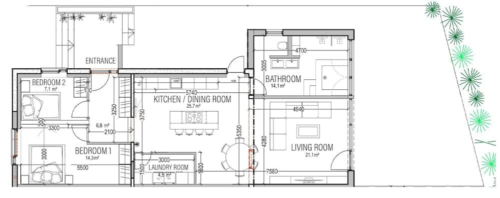Bay View Apartments Deluxe Apartment 9