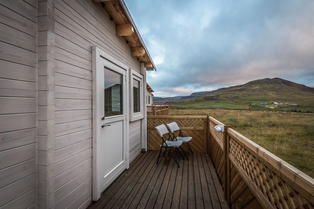 Dalahyttur Double Room with Mountain View 7