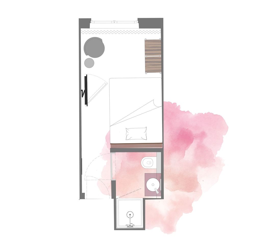 Rosa Hotel Single Room 6