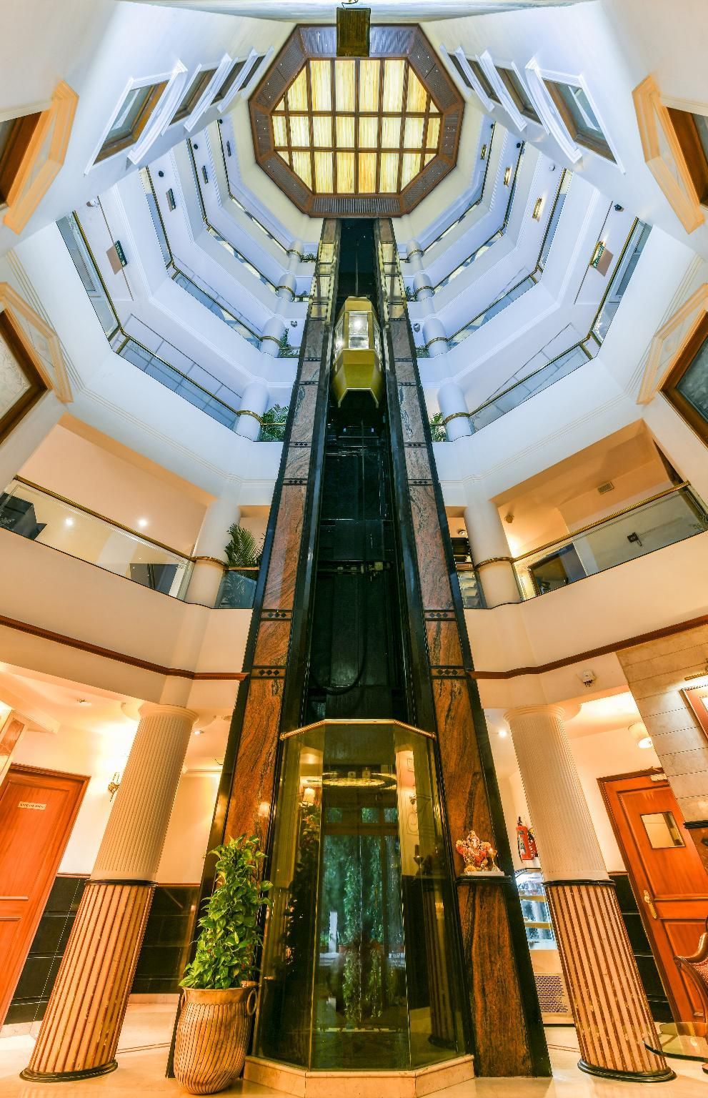Interior view
