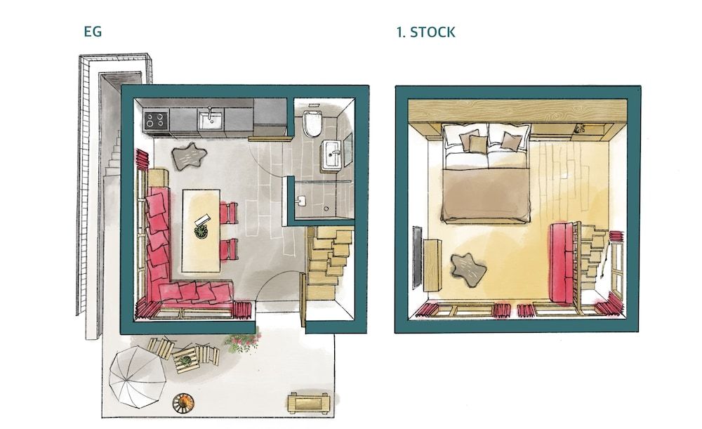 Piccola Fiamma by Pizzo Fiamma Romantic Chalet 8