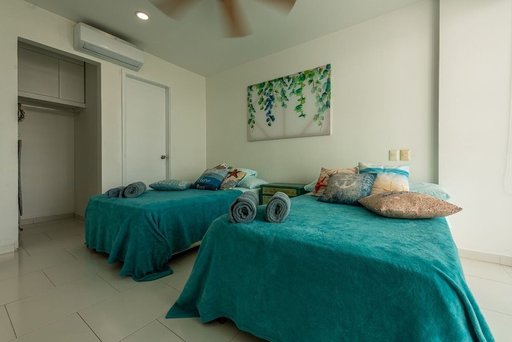 Family Apartment, 1 Bedroom, Ocean View, Beachside