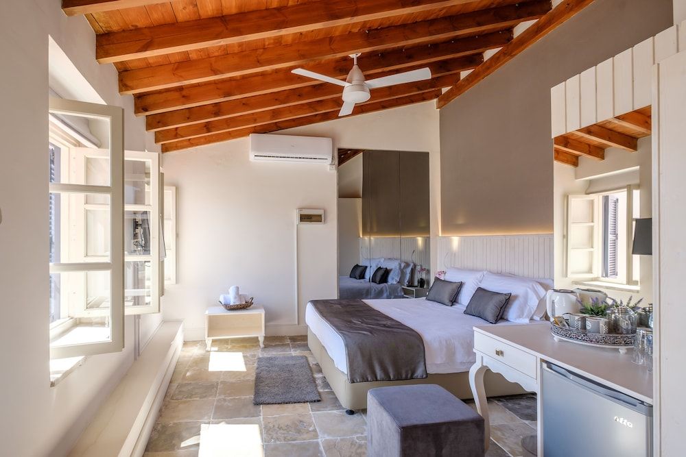 Limassol Old Town Mansion Deluxe Double Room, 1 Queen Bed, Non Smoking, City View 12