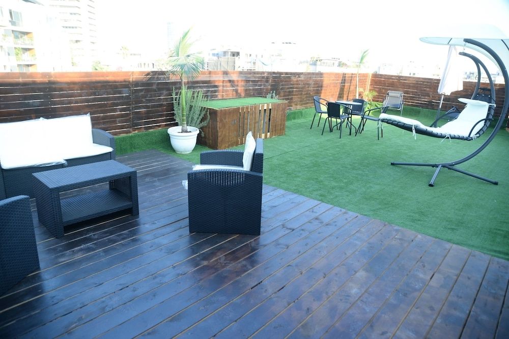 Rooftop Apartment Overlooking Rothschild Apartment, Balcony, City View 20