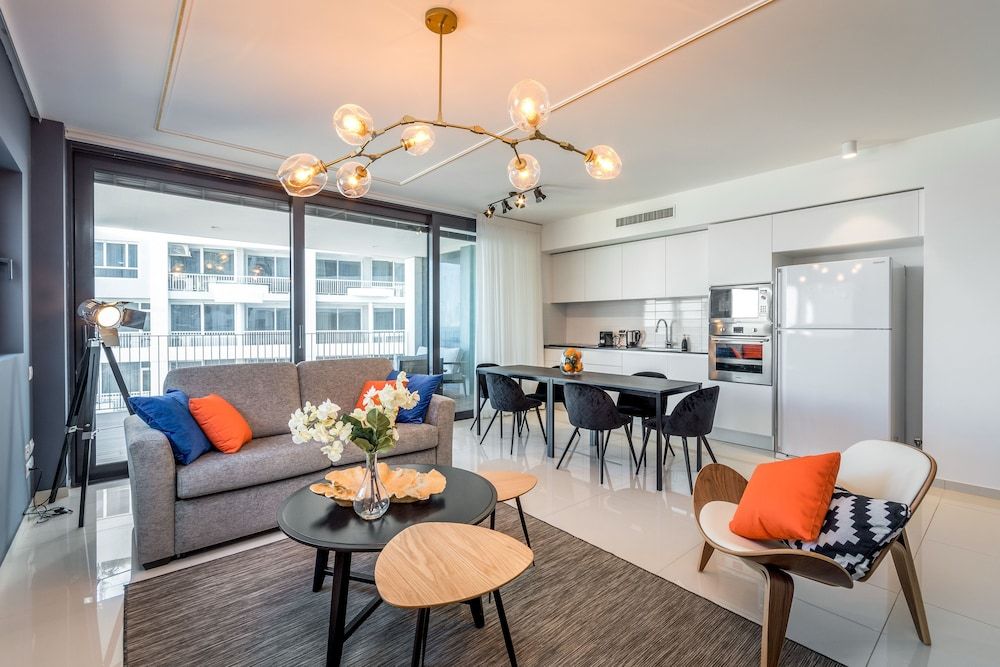 Front of Beach - Trumpeldor Street Deluxe Apartment, Multiple Beds, Non Smoking, Sea View 16