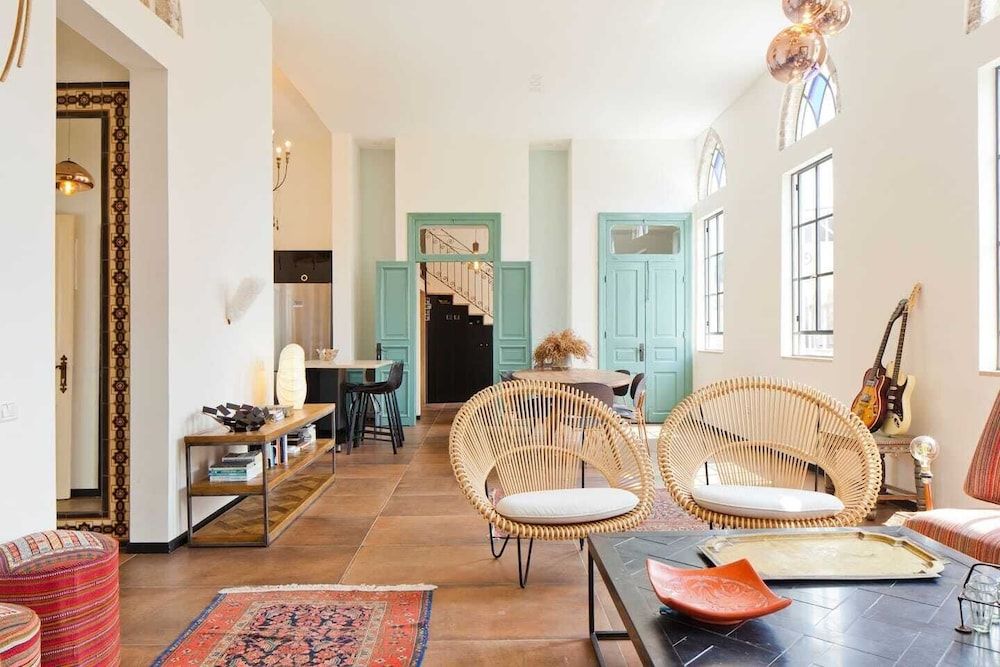 Designed Jaffa Haven with Rooftop by Sea N' Rent Apartment, 1 Double Bed 24