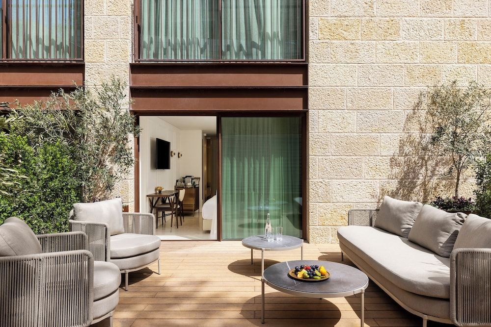 Theatron Jerusalem Hotel & Spa - MGallery Collection Room, 1 King Bed, Terrace (Garden Side) 2