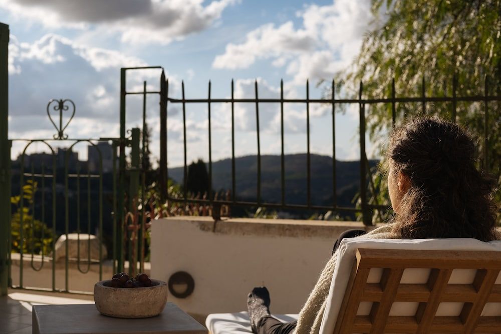 KHAN EIN KAREM BOUTIQUE HOTEL Deluxe Double Room, Terrace, Mountain View 2 7
