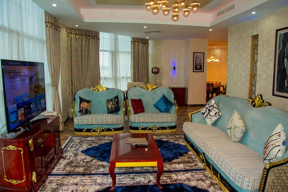 Presidential Suite, 2 Bedrooms, Connecting Rooms, City View