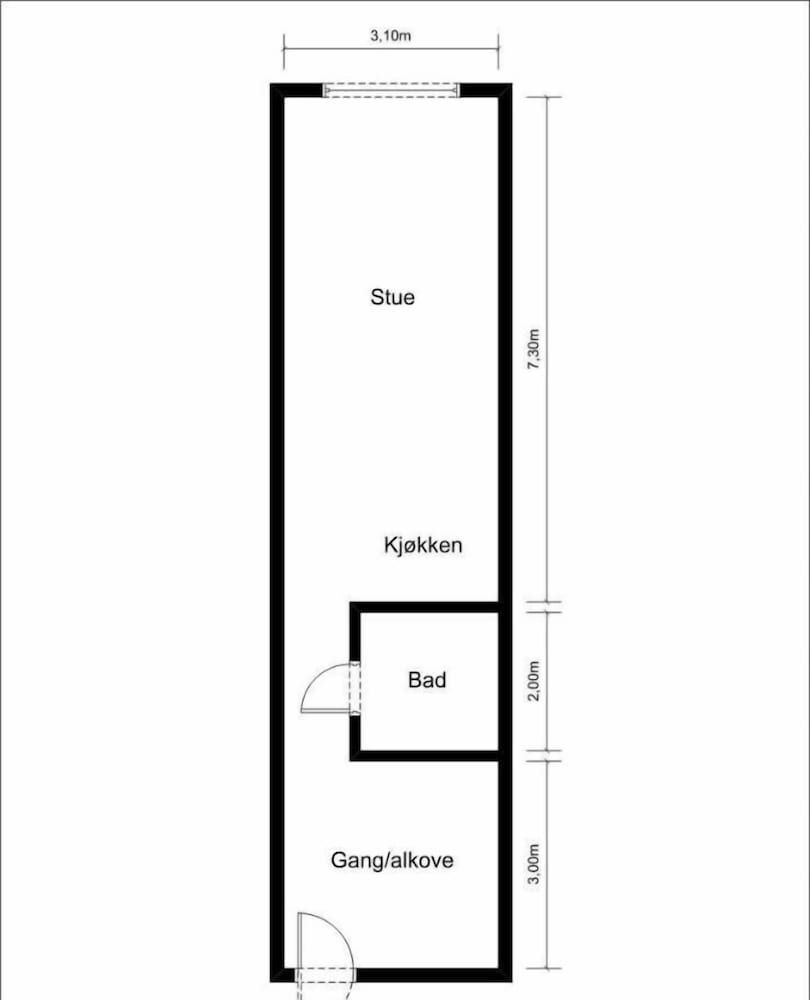 Room layout blue print