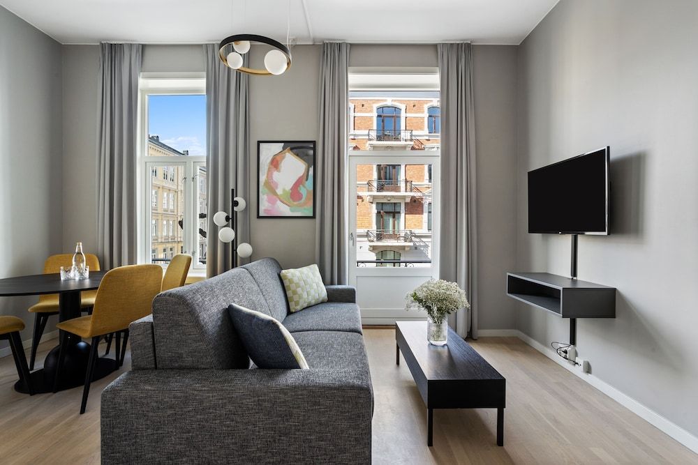 Numa Oslo Topp 1 Bedroom Apartment, Sofa Bed, Balcony 12