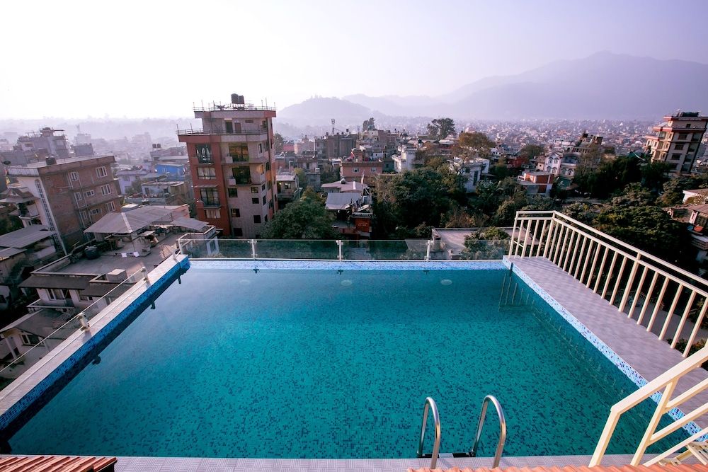 Rooftop pool