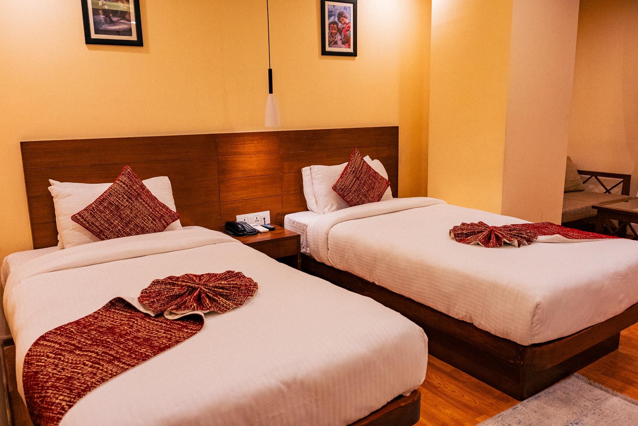 Apex Business Hotel – Tribhuvan International Airport, Kathmandu Twin Bed Room