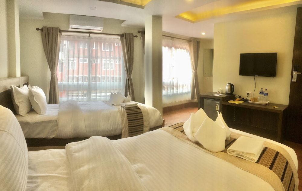 Satkar Boutique Home Deluxe Twin Room, 2 Twin Beds 3