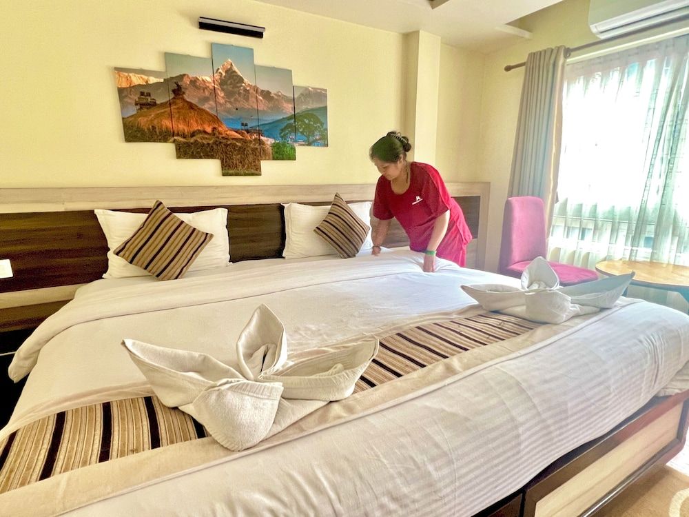 Satkar Boutique Home Deluxe Twin Room, 2 Twin Beds 4