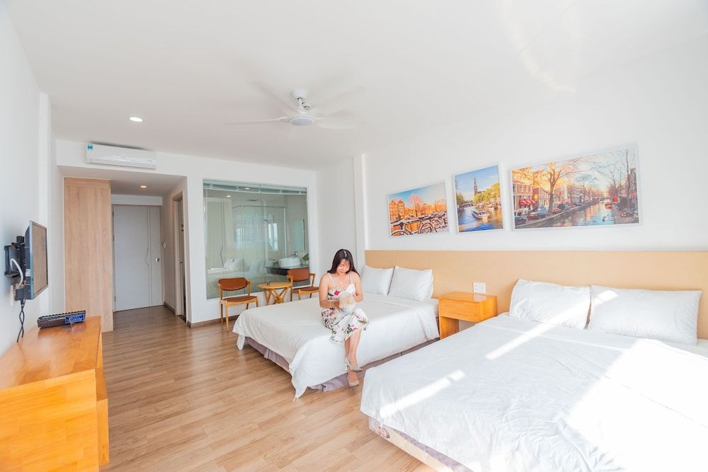 Deluxe Quadruple Room, Balcony