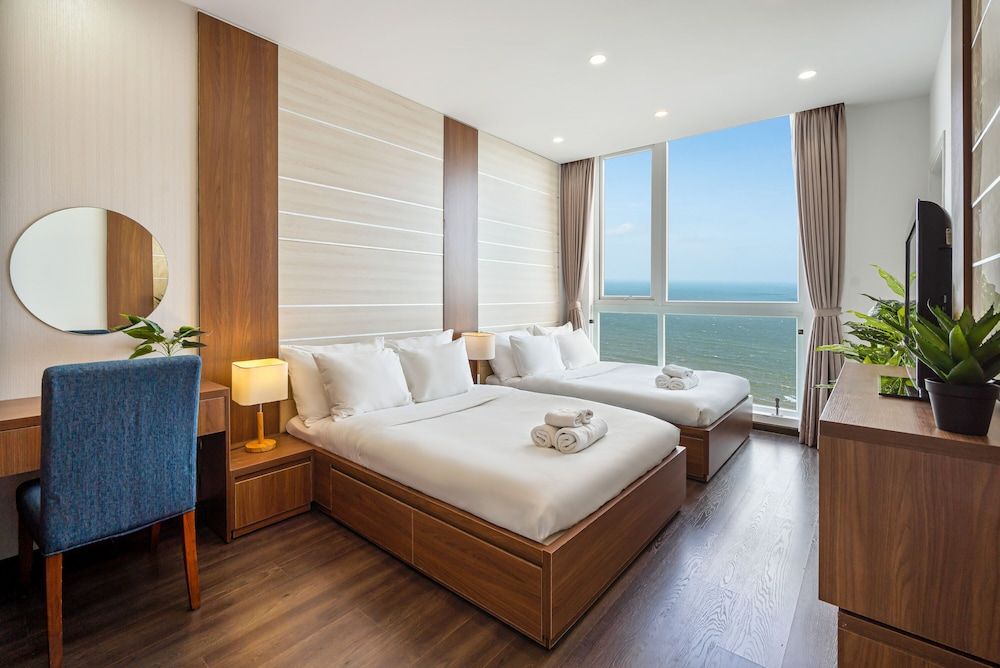 Family Apartment, 3 Bedrooms, Sea View