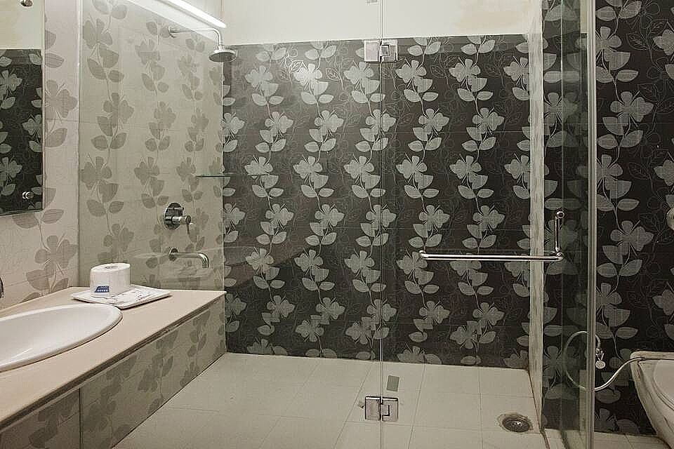 Bath room of the super deluxe room