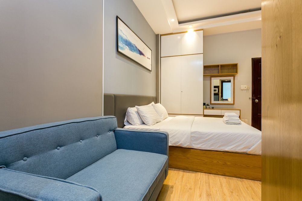 Amanda Phan 2 - Sai Gon Economy Studio, 1 Queen Bed, Smoking, Refrigerator & Microwave 9