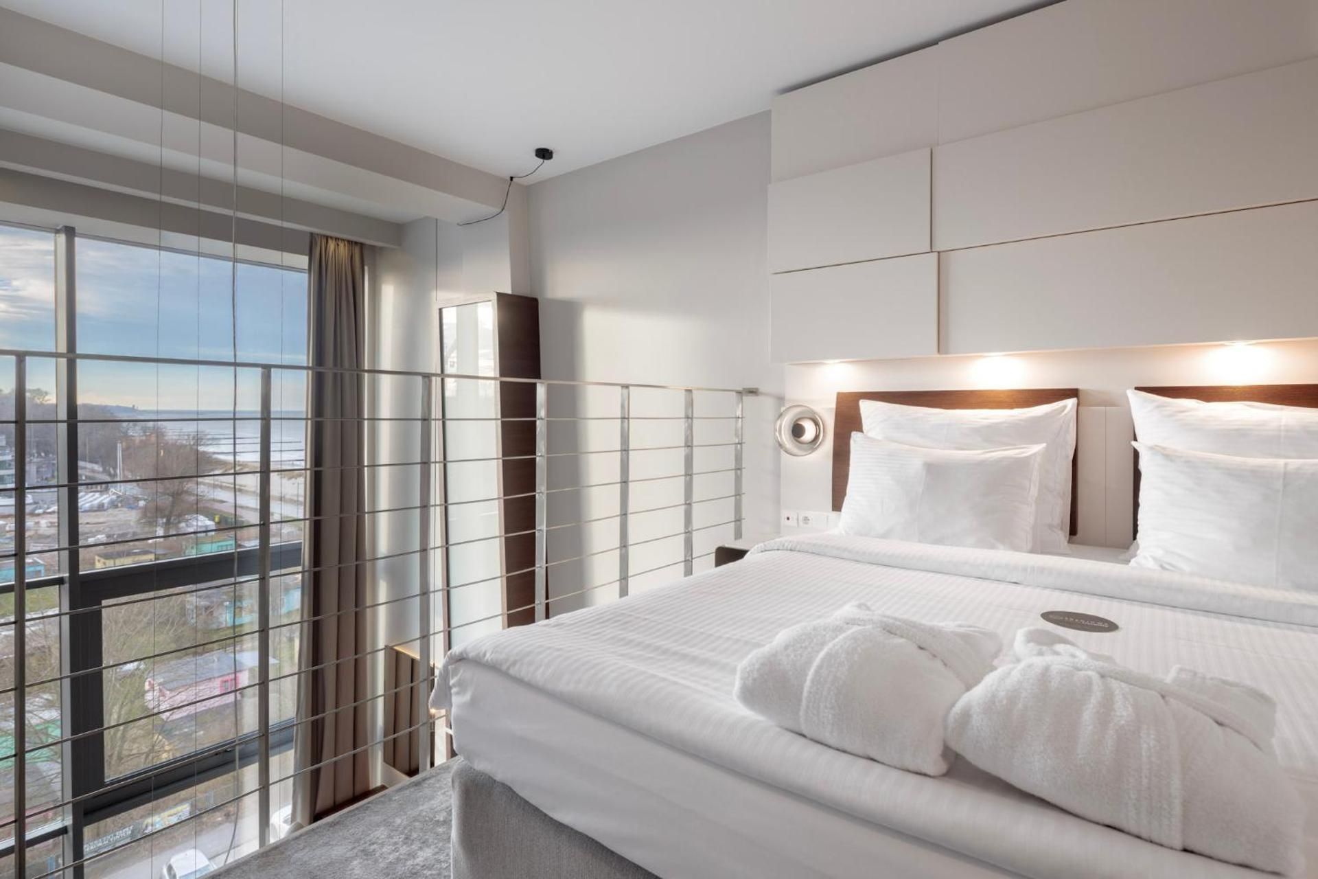 Duplex Apartment with side Sea view