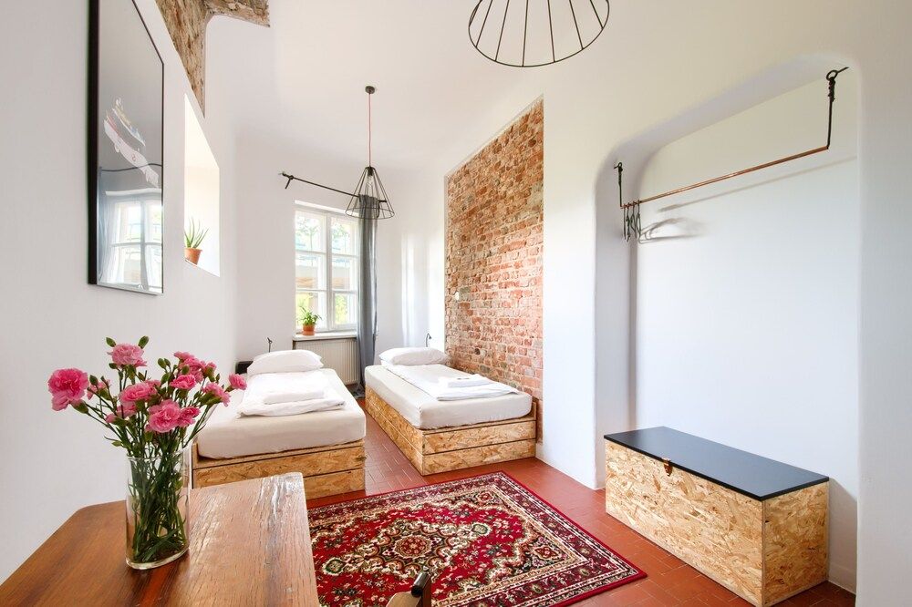 Lull Hostel Double or Twin Room, Shared Bathroom (Ceglany)