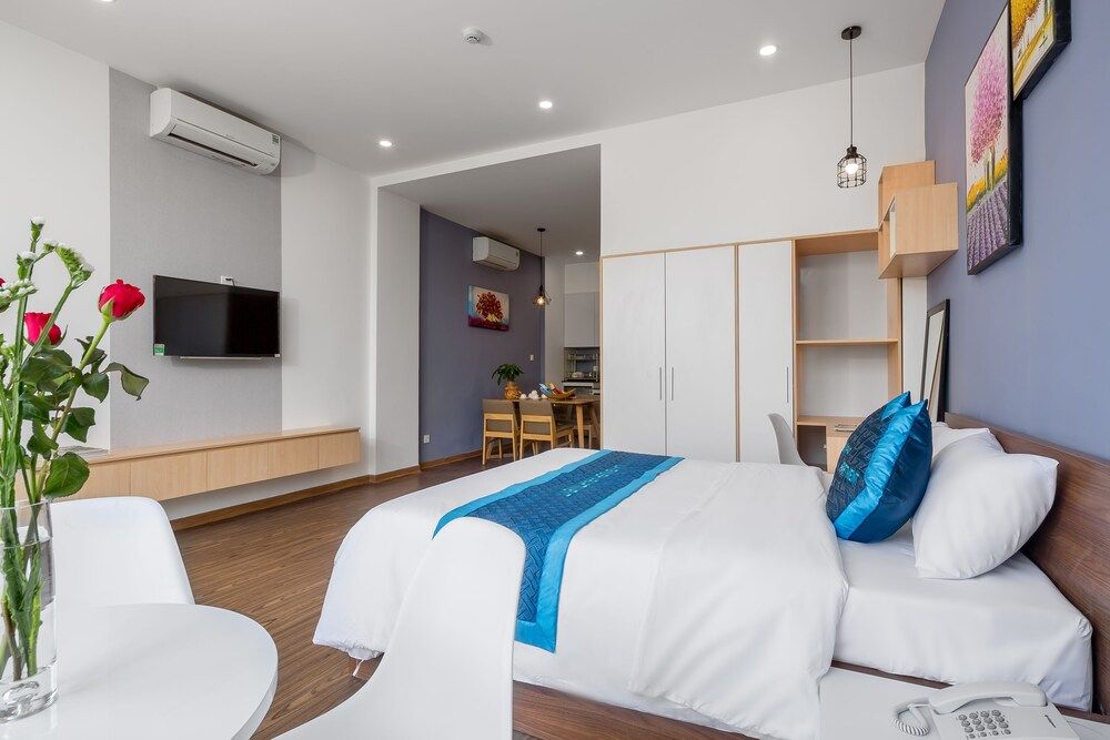 Lavender 95 Apartment and Hotel City Apartment, 1 Queen Bed, Smoking, City View 5