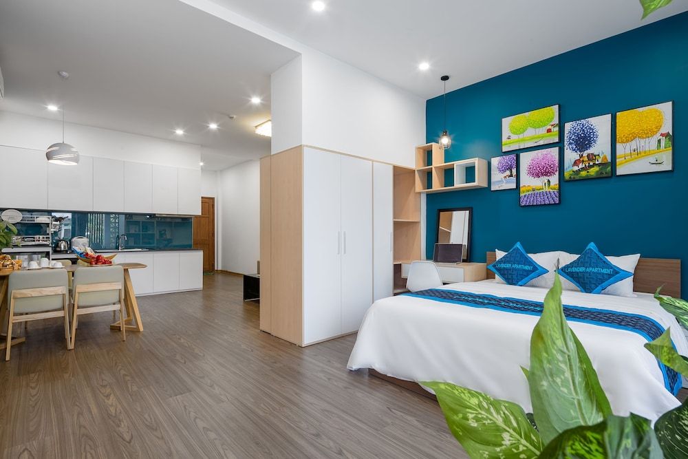 Lavender 95 Apartment and Hotel City Apartment, 1 Queen Bed, Smoking, City View