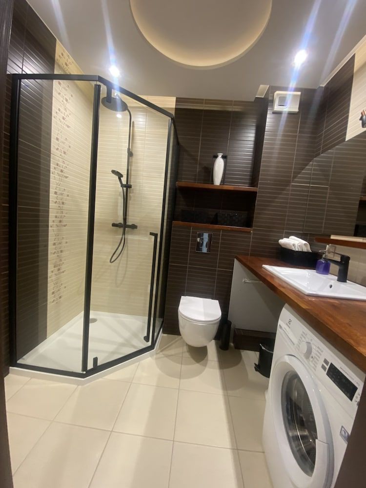 Apartament Torun Comfort Apartment, 1 King Bed with Sofa bed, Courtyard View 3