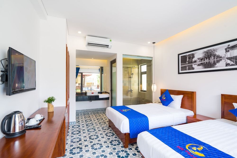 A Hand Up Villas Deluxe Double or Twin Room, 1 Bedroom, Non Smoking, Pool View 3