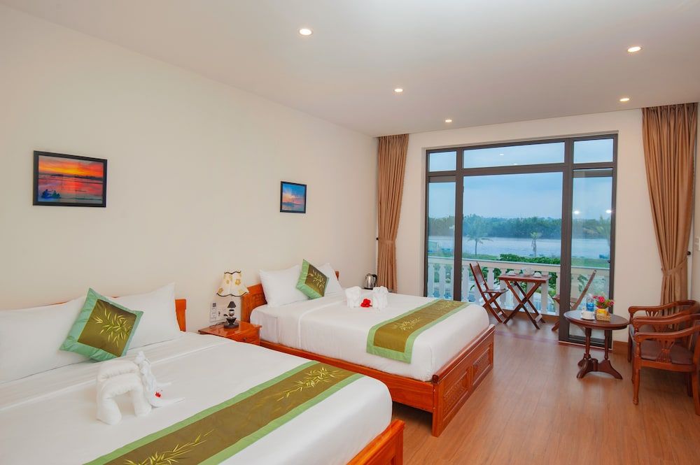 Riverside Sunset Homestay Hoi An Deluxe Double Room, 1 Double Bed, Non Smoking, River View 15