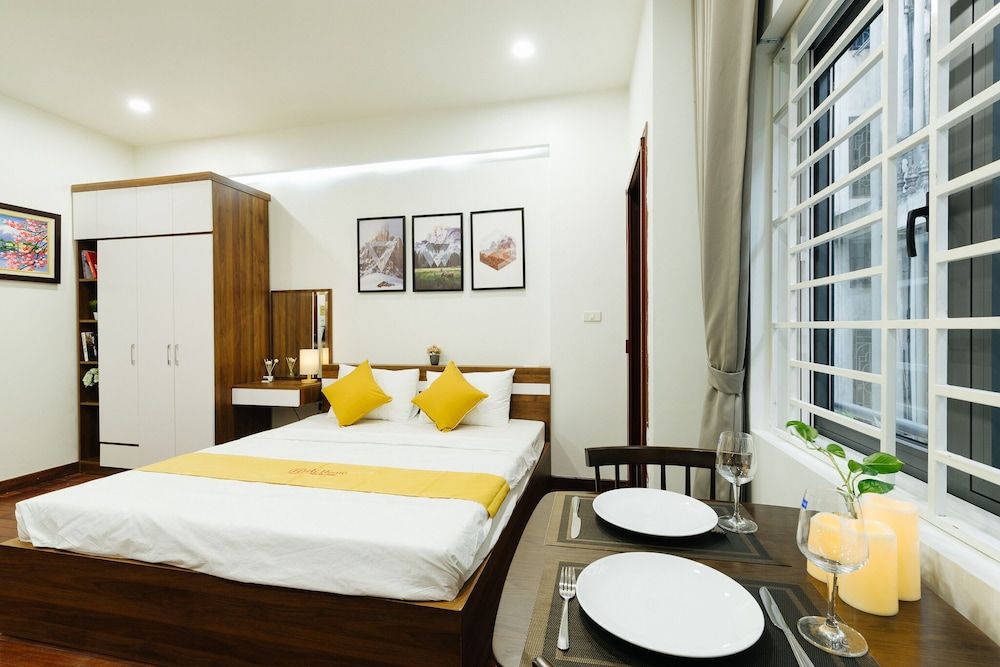 The Art - HiHome KMT Deluxe Studio Ba Dinh Superior Apartment 5
