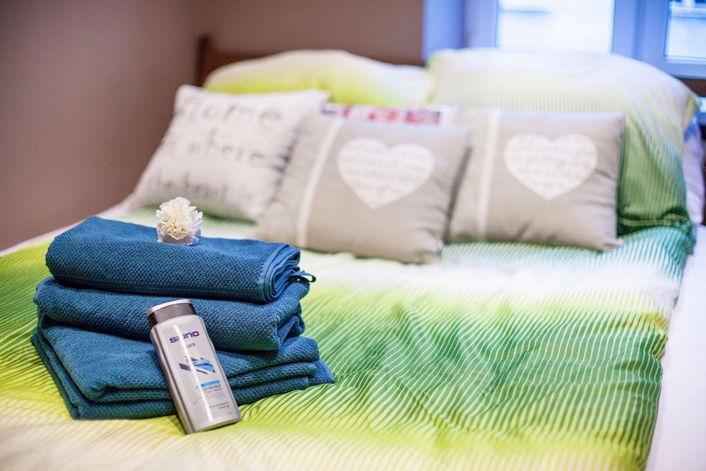 Blue Happy Apartment City Apartment 15