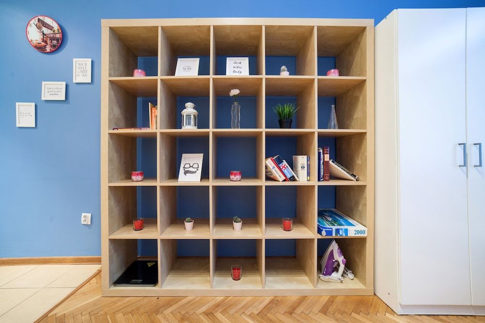 Blue Happy Apartment City Apartment 10