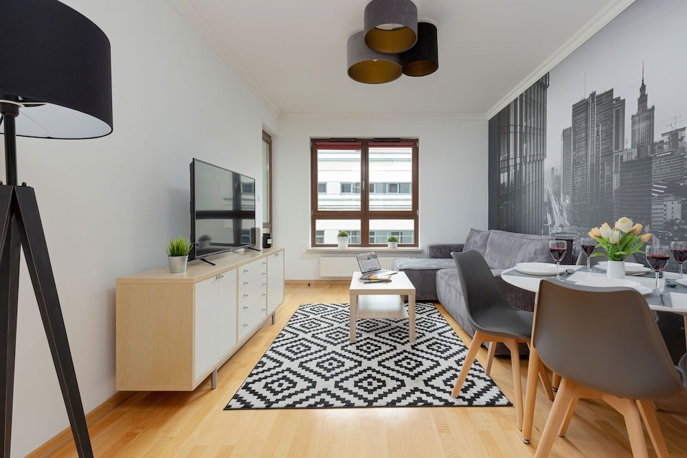 Apartment Gieldowa Warsaw by Renters Apartment, 1 Bedroom, Balcony 12